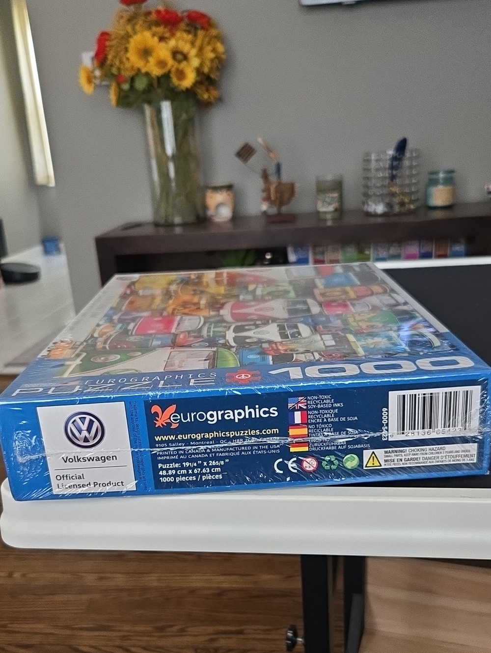 NWT Factory Sealed.Eurographics 1000 pc - Volkswagen VW Funky Jam Jigsaw Puzzle - Picture 3 of 6